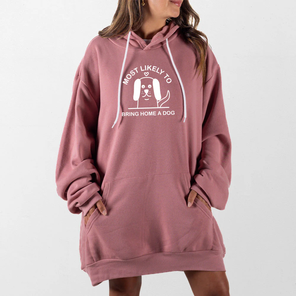 Bring Home a Dog Giant Hoodie - Image 10