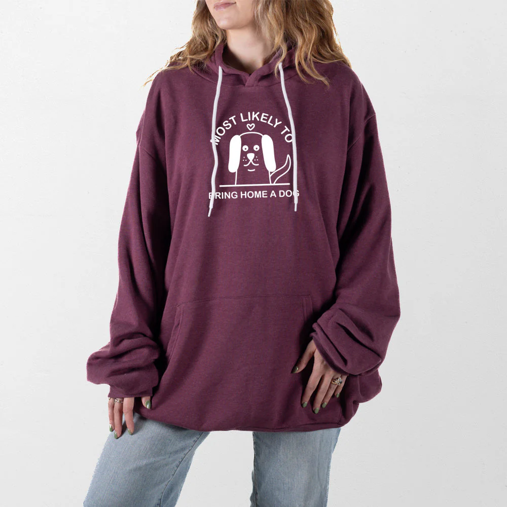 Bring Home a Dog Giant Hoodie - Image 11