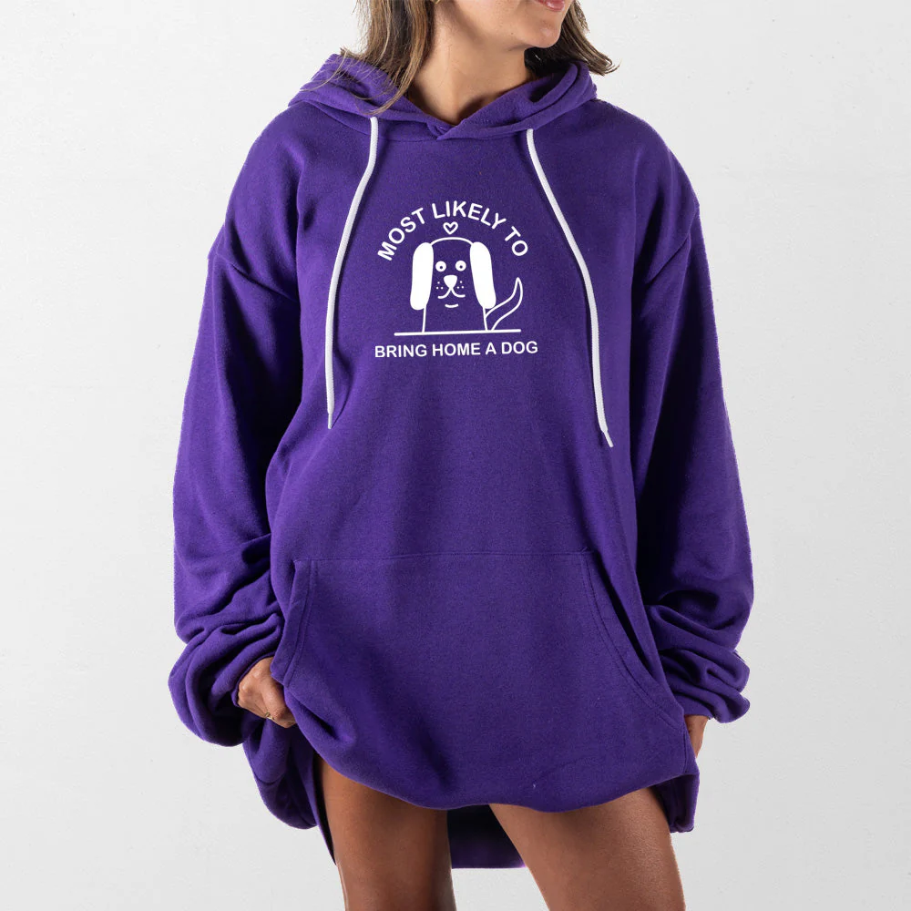 Bring Home a Dog Giant Hoodie - Image 12