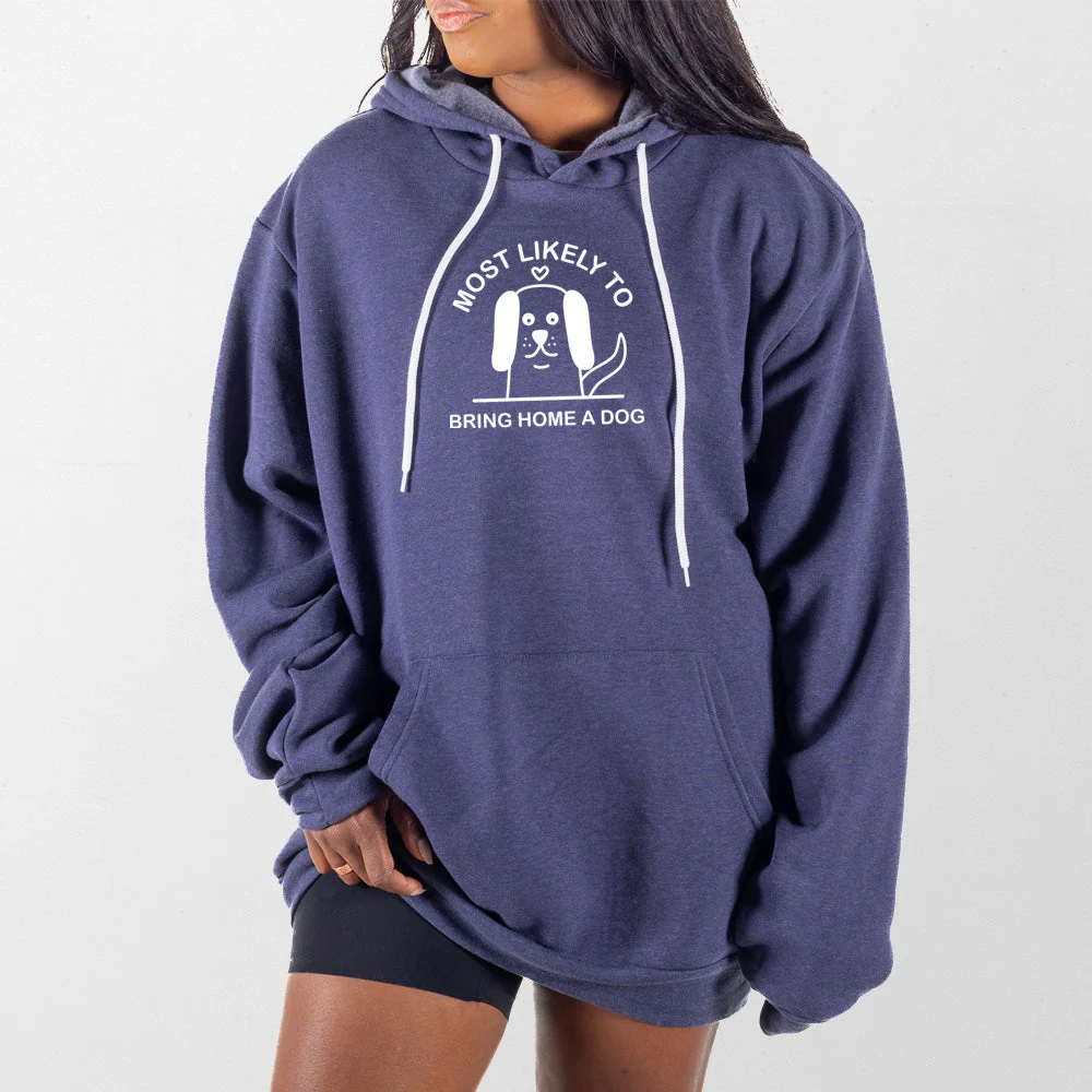 Bring Home a Dog Giant Hoodie - Image 8