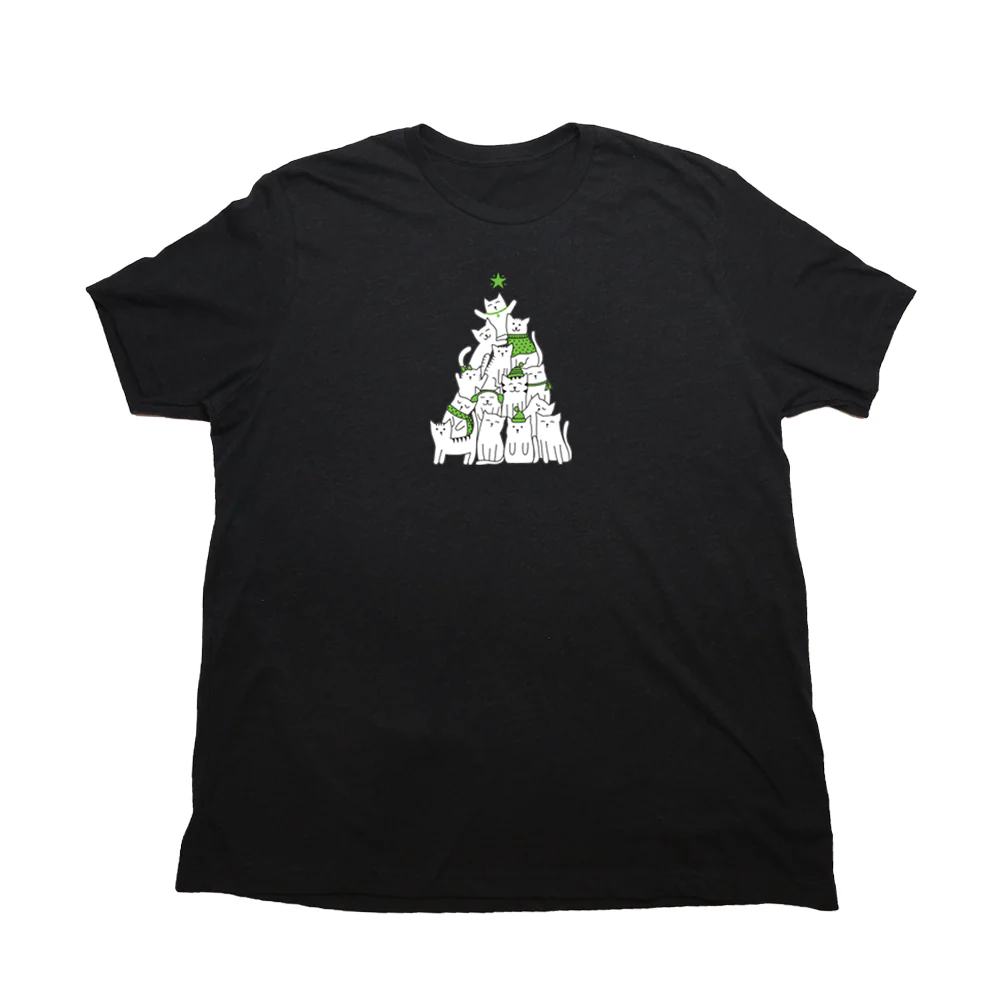 Cat Christmas Tree Giant Shirt - Image 5