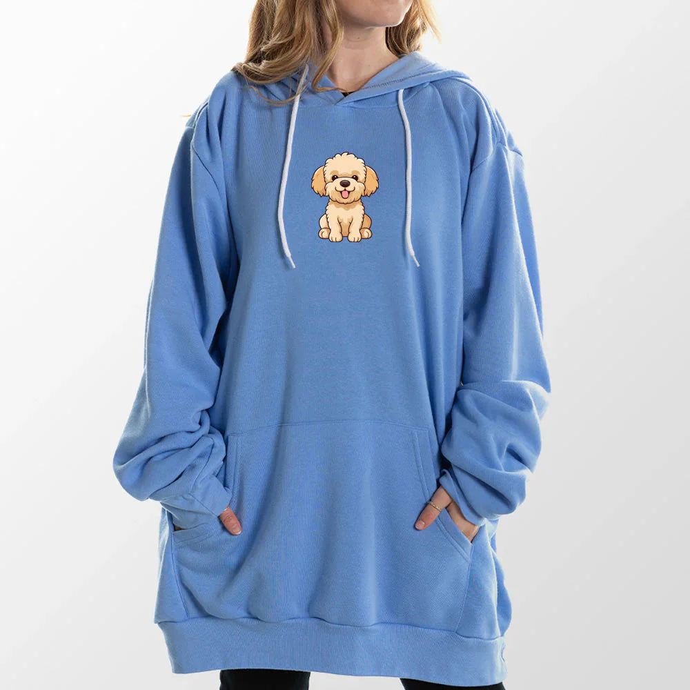 Golden Doodle Puppy Giant Hoodie - Image 16