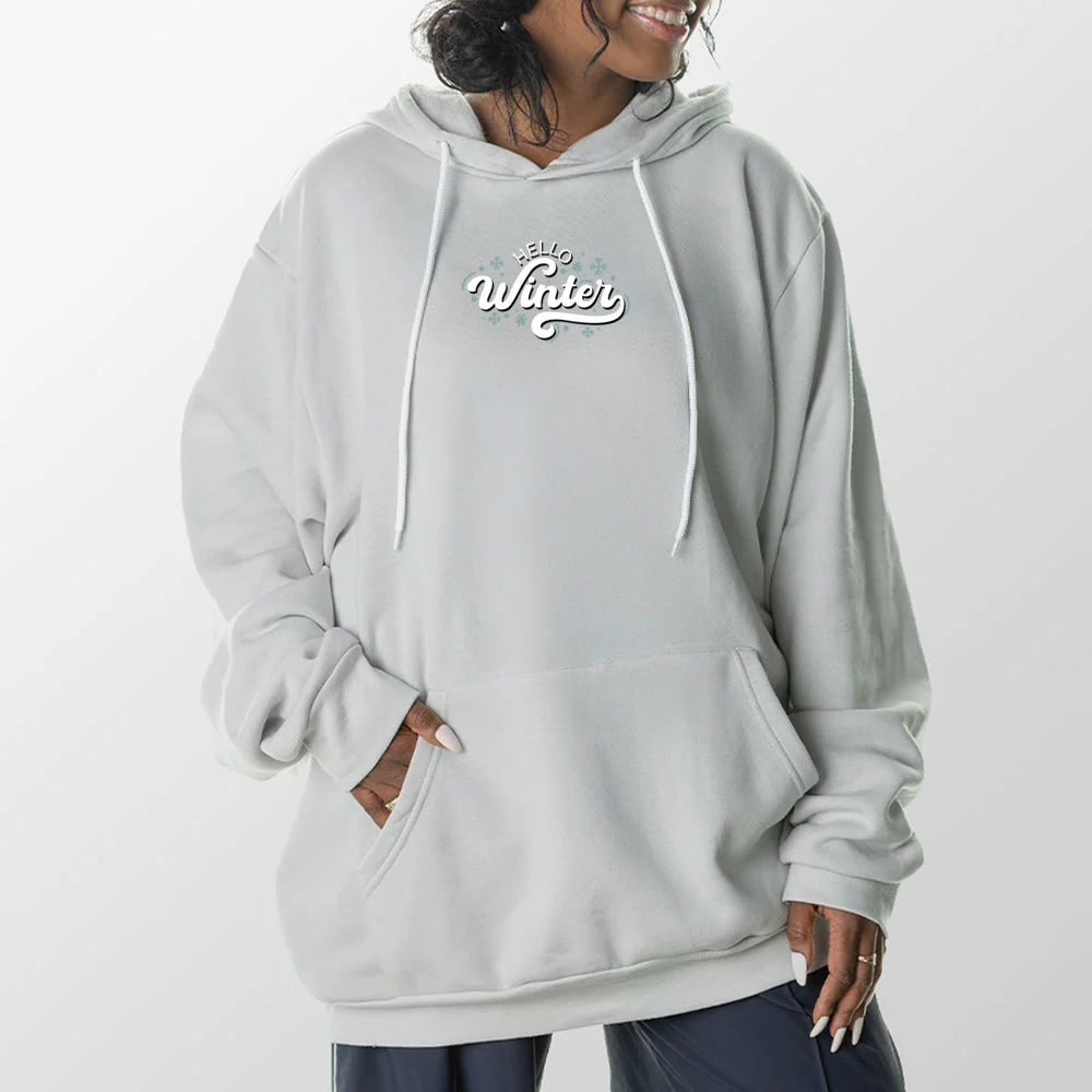 Hello Winter Giant Hoodie - Image 16