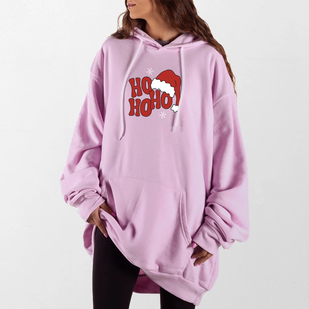 HoHoHo Outline Giant Hoodie - Image 4