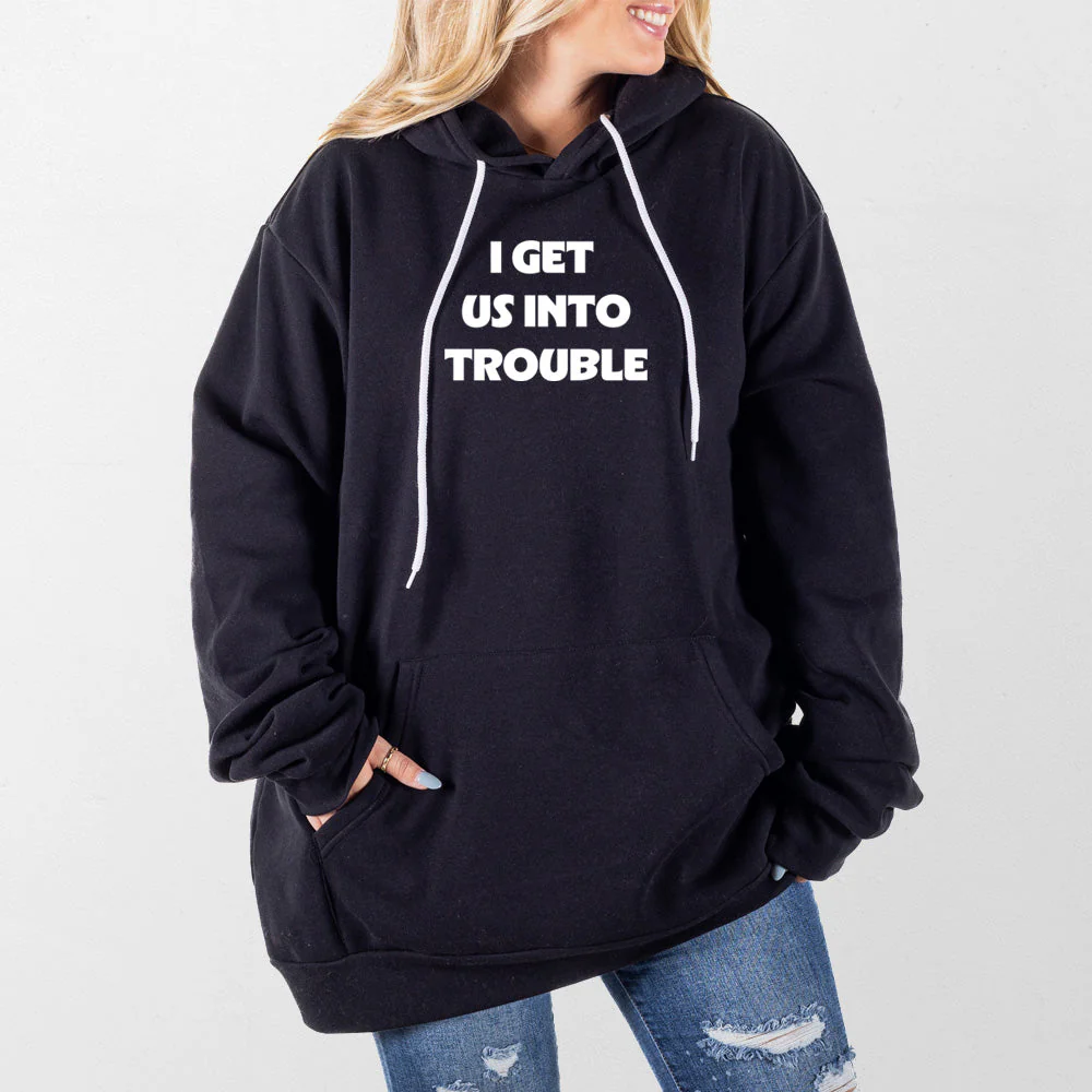Into Trouble Giant Hoodie - Image 2