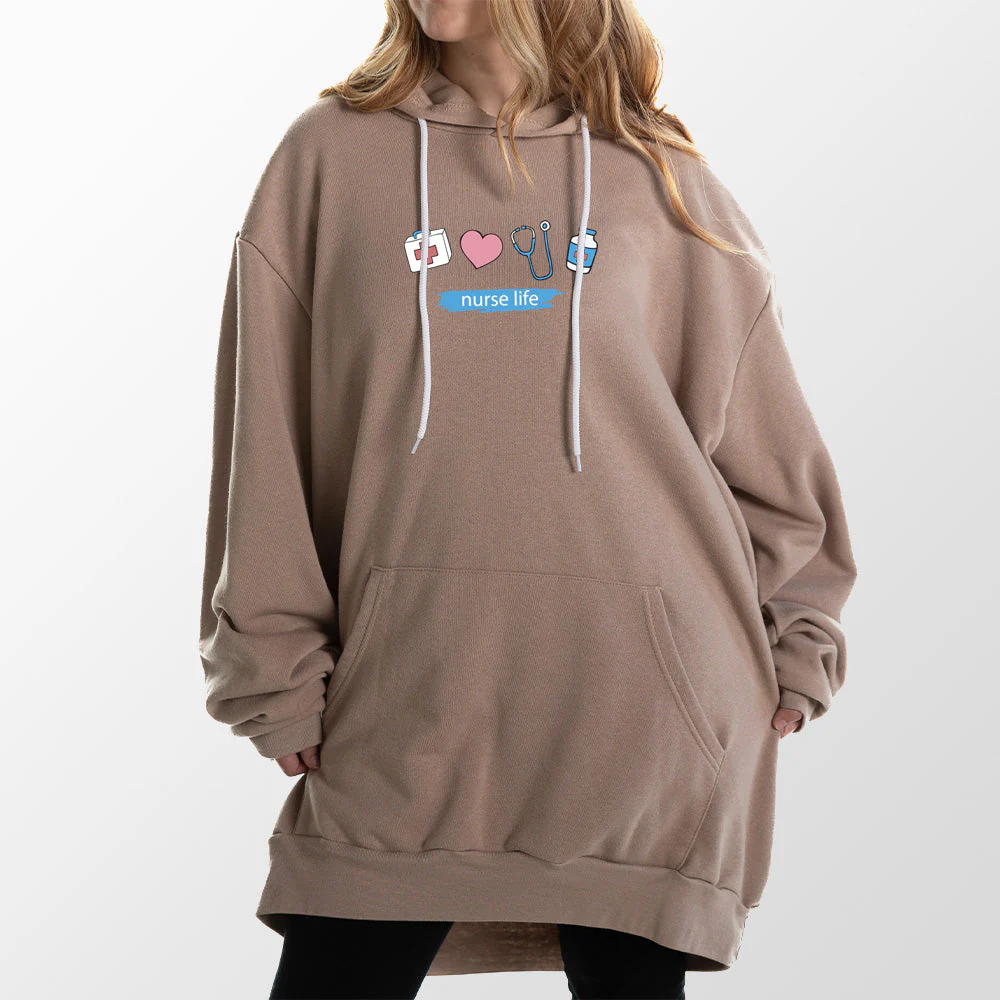 Nurse Life Giant Hoodie - Image 15