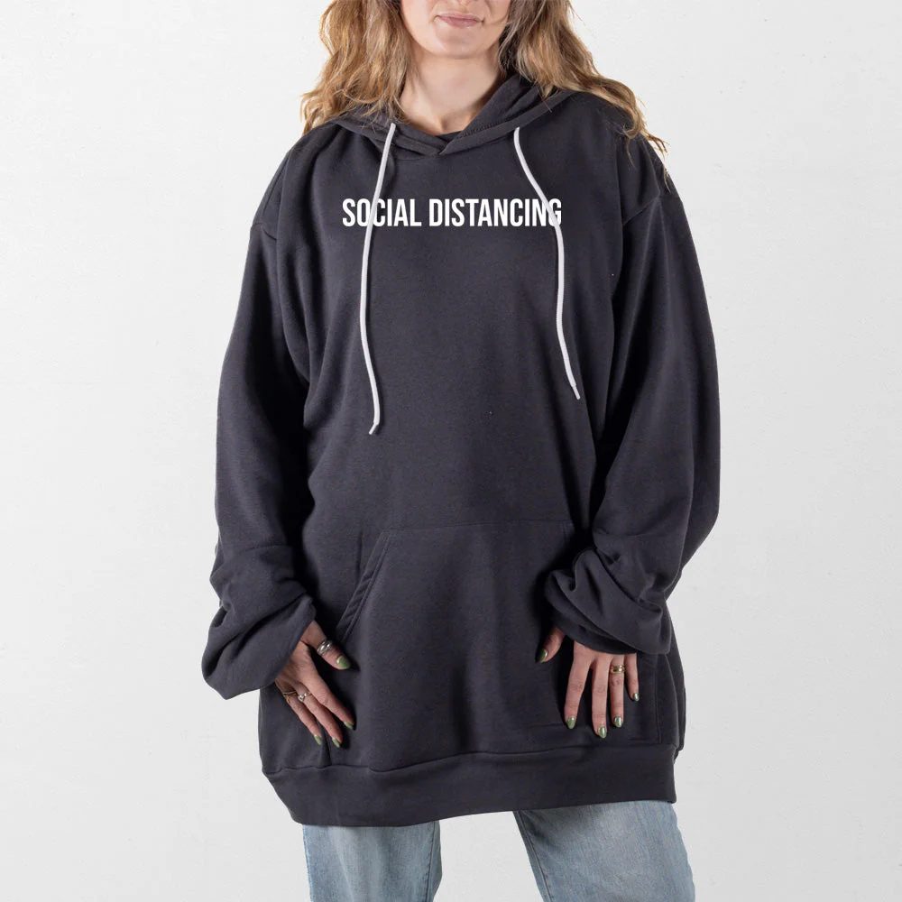 Social Distancing Giant Hoodie - Image 9