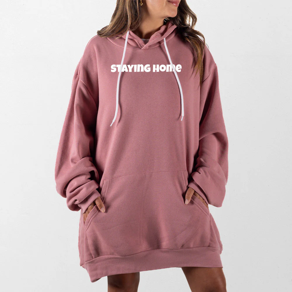 Staying Home Giant Hoodie - Image 9